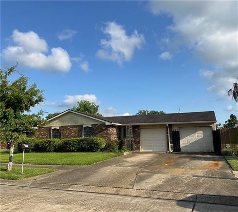 5037 Woodcrest Drive Marrero, LA House Contingent - Photo 1 of 19. Opens carousel modal