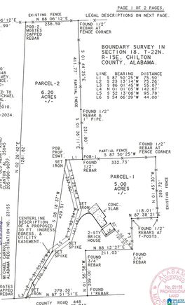 0 COUNTY ROAD 448 Unit 0 CLANTON, AL Plot of land Active - Photo 1 of 1. Opens carousel modal