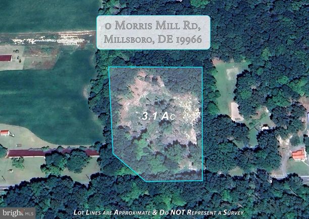 0 Morris Mill Road MILLSBORO, DE Plot of land Pending - Photo 1 of 6. Opens carousel modal