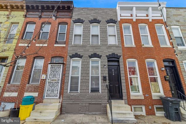 416 Collington Avenue N BALTIMORE, MD Townhouse Sold - Photo 1 of 19. Opens carousel modal