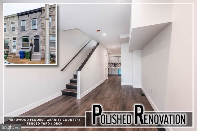 1211 James Street BALTIMORE, MD Townhouse Active - Photo 1 of 21. Opens carousel modal
