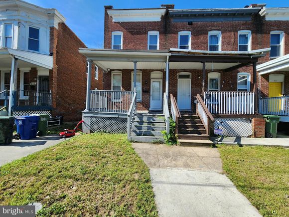 617 Glenwood Avenue BALTIMORE, MD Townhouse Active - Photo 1 of 17. Opens carousel modal
