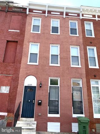 1225 Valley Street BALTIMORE, MD Townhouse Active - Photo 1 of 19. Opens carousel modal