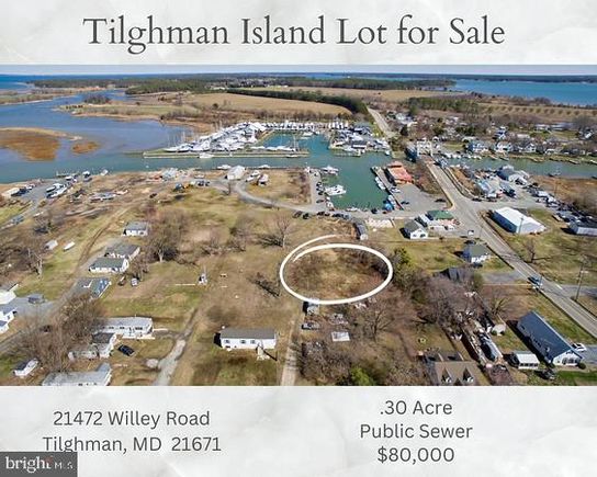 21472 Willey Road TILGHMAN, MD Plot of land Active - Photo 1 of 10. Opens carousel modal