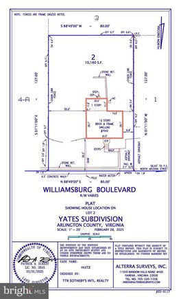 7042 Williamsburg Boulevard ARLINGTON, VA Plot of land Sold - Photo 1 of 2. Opens carousel modal