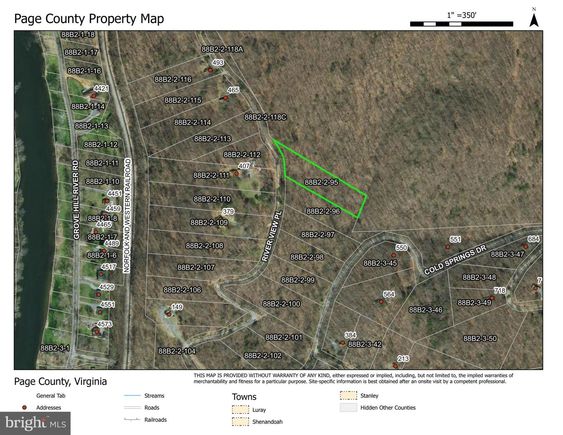 0 River View Place SHENANDOAH, VA Land Active - Photo 1 of 1. Opens carousel modal