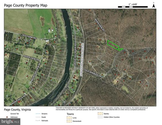 0 River View Place SHENANDOAH, VA Land Active - Photo 1 of 2. Opens carousel modal