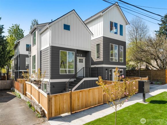 915 N 98th Street Unit B Seattle, WA Townhouse Active - Photo 1 of 23. Opens carousel modal