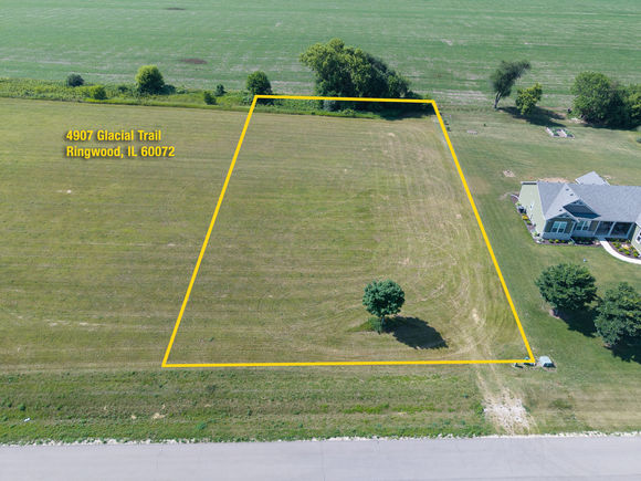 4907 Glacial Trail Ringwood, IL Plot of land Active - Photo 1 of 12. Opens carousel modal