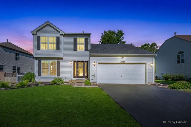 11820 Blue Bayou Drive Huntley, IL House Active - Photo 1 of 40. Opens carousel modal