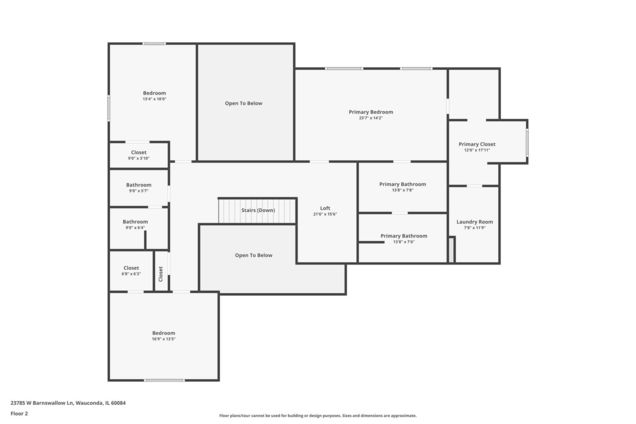 23785 W Barnswallow Lane Wauconda, IL House Sold - Photo 58 of 59. Opens carousel modal