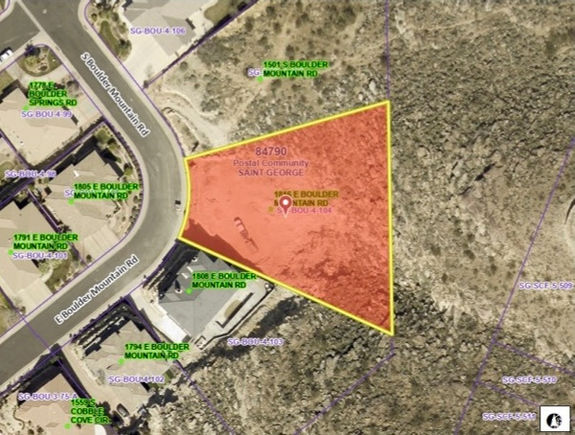 1816 Boulder Rd St. George, UT Plot of land Active - Photo 1 of 13. Opens carousel modal