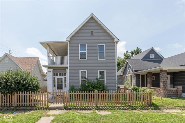 233 Kansas Street Indianapolis, IN House Active - Photo 1 of 12. Opens carousel modal