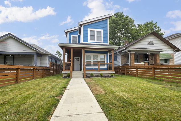 3271 Winthrop Avenue Indianapolis, IN House Active - Photo 1 of 43. Opens carousel modal