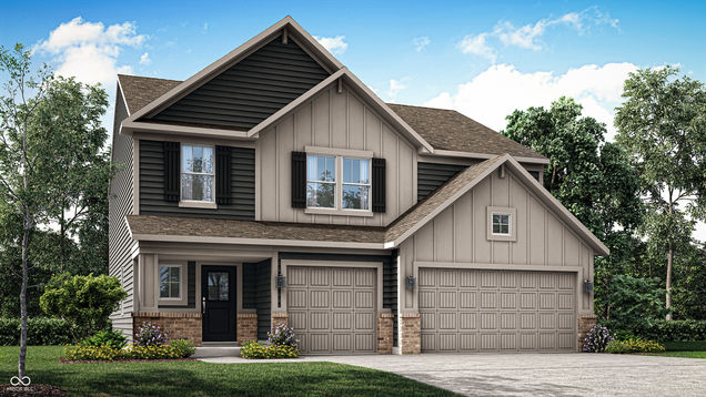 3647 Pinnacle Drive Bargersville, IN House Active - Photo 1 of 44. Opens carousel modal