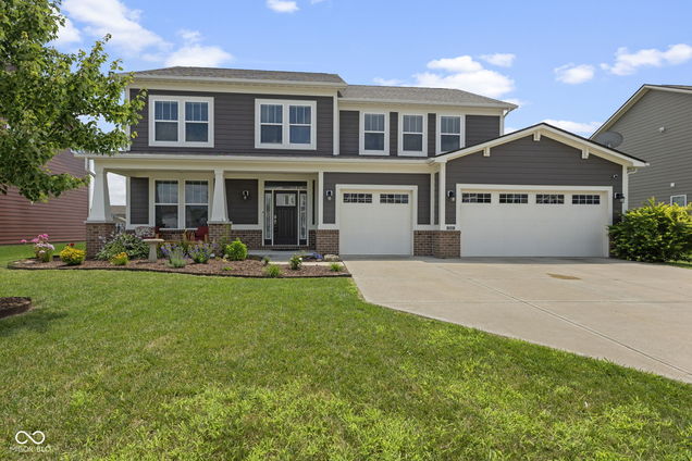 7631 Dunleer Drive Brownsburg, IN House Active - Photo 1 of 45. Opens carousel modal