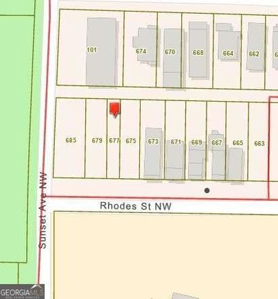 677 Rhodes Street NW Atlanta, GA Plot of land Sold - Photo 1 of 1. Opens carousel modal