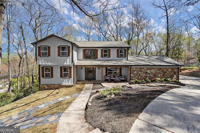 7055 Hunters Branch Drive Atlanta, GA House Sold - Photo 1 of 1. Opens carousel modal