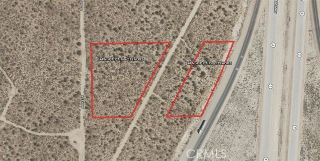 0 Hwy 14 & Frontage Road Rosamond, CA Plot of land Active - Photo 1 of 4. Opens carousel modal