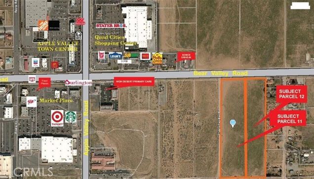 19575 Bear Valley Rd. Apple Valley, CA Land Active - Photo 1 of 4. Opens carousel modal