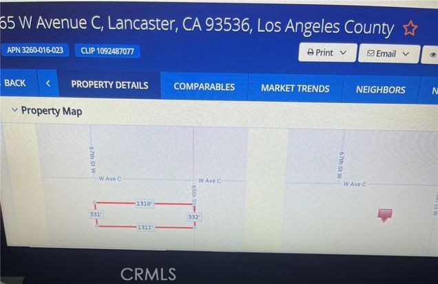 65 W Ave C St Lancaster, CA Plot of land Active - Photo 1 of 1. Opens carousel modal