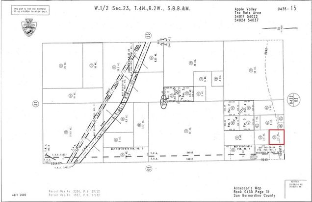 0 Santa Rosa Road Apple Valley, CA Plot of land Active - Photo 1 of 1. Opens carousel modal