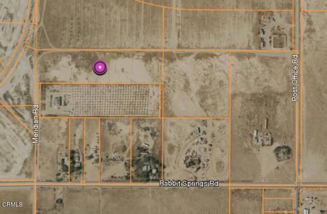 0 Meridian Road Lucerne Valley, CA Plot of land Active - Photo 1 of 1. Opens carousel modal