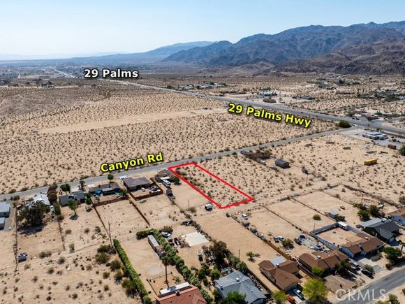 6378 Canyon Road Twentynine Palms, CA Land Active - Photo 1 of 17. Opens carousel modal