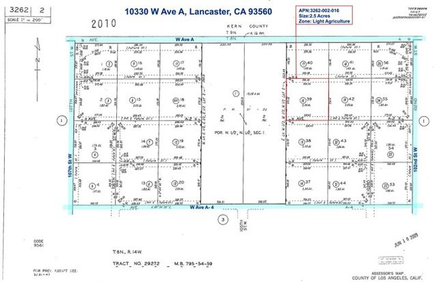 10330 W Ave A 2 Lancaster, CA Land Active - Photo 1 of 2. Opens carousel modal