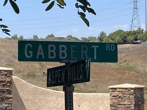 6120 Gabbert Road Moorpark, CA Plot of land Active - Photo 1 of 6. Opens carousel modal