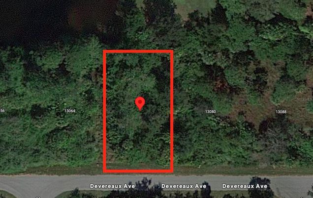 13072 Devereaux Avenue PORT CHARLOTTE, FL Plot of land Active - Photo 1 of 1. Opens carousel modal