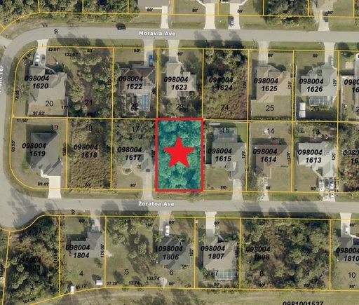 Lot 16 Zoratoa Avenue NORTH PORT, FL Plot of land Active - Photo 1 of 6. Opens carousel modal