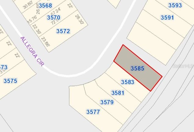3585 Allegra Circle ST CLOUD, FL Plot of land Active - Photo 1 of 1. Opens carousel modal