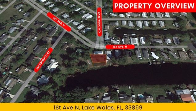 1st Avenue N LAKE WALES, FL Plot of land Active - Photo 1 of 10. Opens carousel modal
