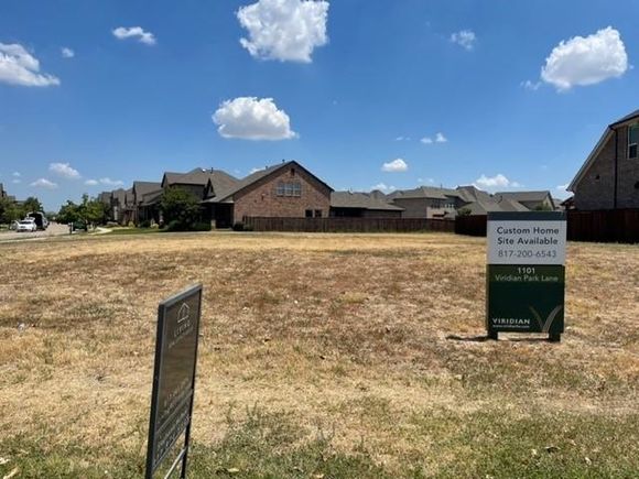 1101 Viridian Park Lane Arlington, TX Plot of land Sold - Photo 1 of 1. Opens carousel modal