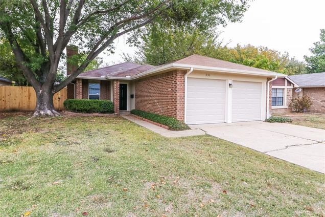 331 Angelina Drive Arlington, TX House Active - Photo 1 of 16. Opens carousel modal