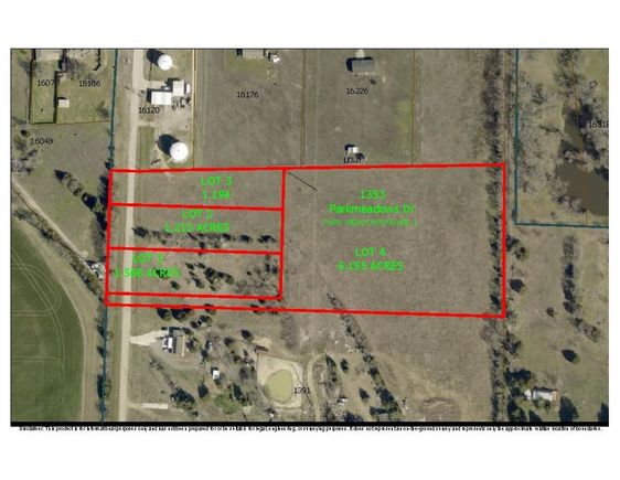 1353 Park Meadows Drive Unit 5A Nevada, TX Plot of land Active - Photo 1 of 4. Opens carousel modal