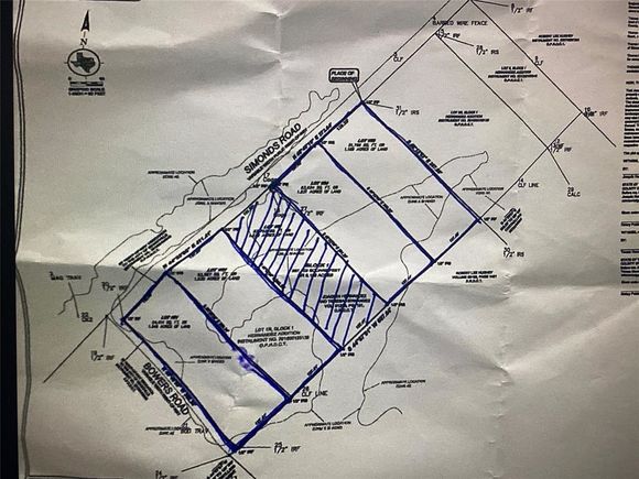 1407 W Simonds Road Seagoville, TX Plot of land Active - Photo 1 of 1. Opens carousel modal