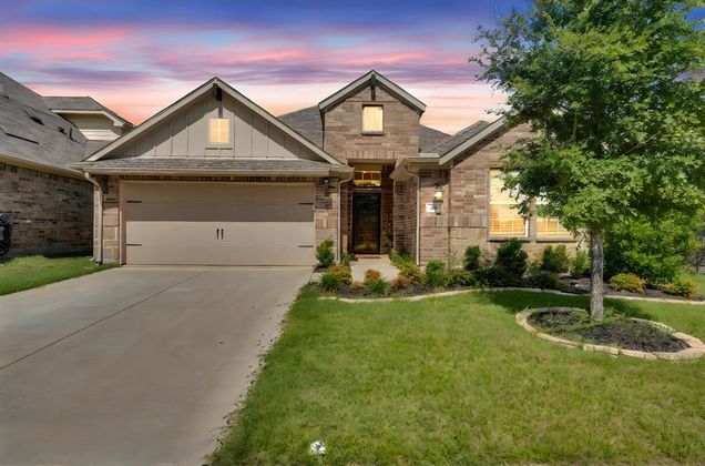 944 Crockett Street Aubrey, TX House Active - Photo 1 of 34. Opens carousel modal