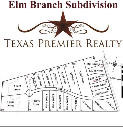 Lot 21 S Baese Road Elm Mott, TX Plot of land Active - Photo 1 of 3. Opens carousel modal