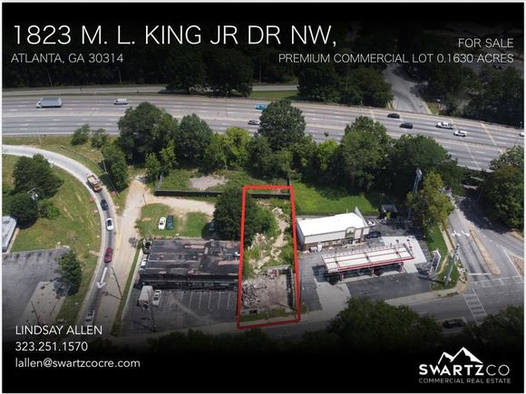 1823 M. L King Jr Drive Atlanta, GA Plot of land Active - Photo 1 of 14. Opens carousel modal