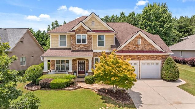 7847 Benchmark Drive Flowery Branch, GA House Active - Photo 1 of 55. Opens carousel modal