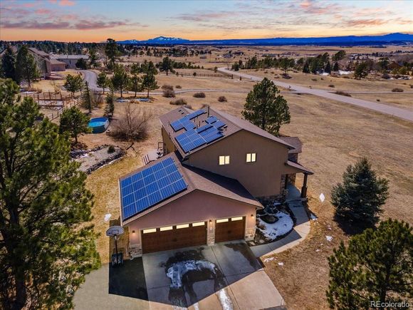4870 Moonshine Ridge Trl Parker, CO House Sold - Photo 1 of 40. Opens carousel modal