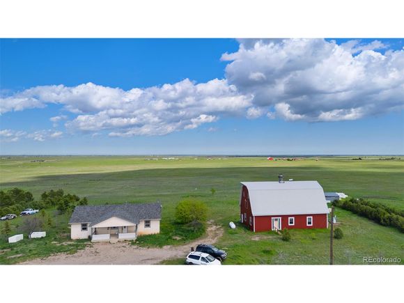 9875 N Yoder Rd Calhan, CO House Sold - Photo 1 of 50. Opens carousel modal