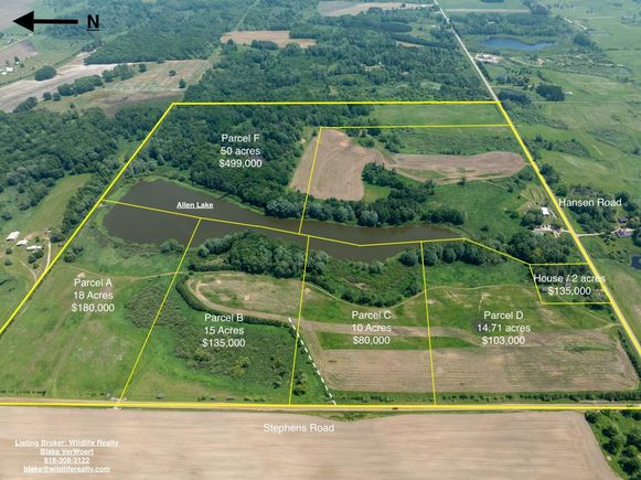 Parcel C N Stephens Road Custer, MI Plot of land Active - Photo 1 of 17. Opens carousel modal
