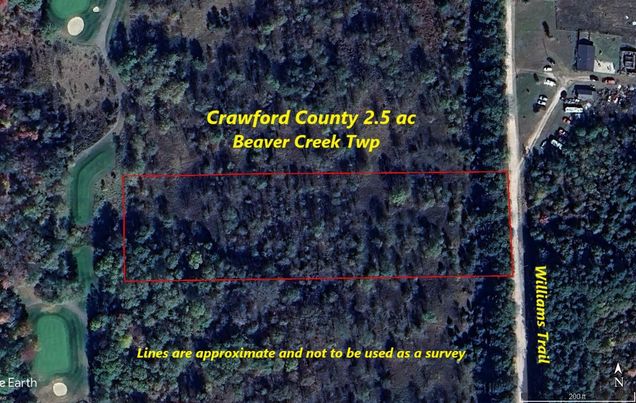 0vl Williams Trl Grayling, MI Plot of land Active - Photo 1 of 4. Opens carousel modal