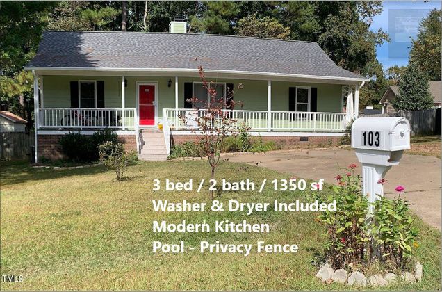 103 Newbury Court Knightdale, NC House Sold - Photo 1 of 29. Opens carousel modal