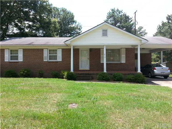 210 E Haywood Street Wendell, NC House Sold - Photo 1 of 15. Opens carousel modal
