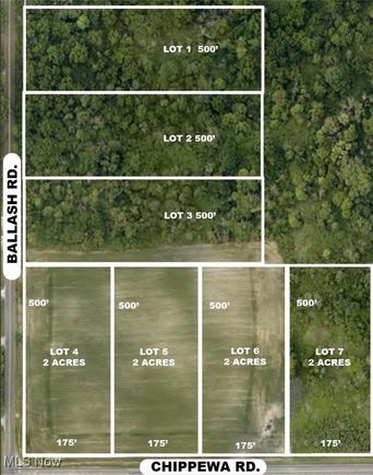 Lot #1 Ballash Road Chippewa Lake, OH Plot of land Active - Photo 1 of 3. Opens carousel modal