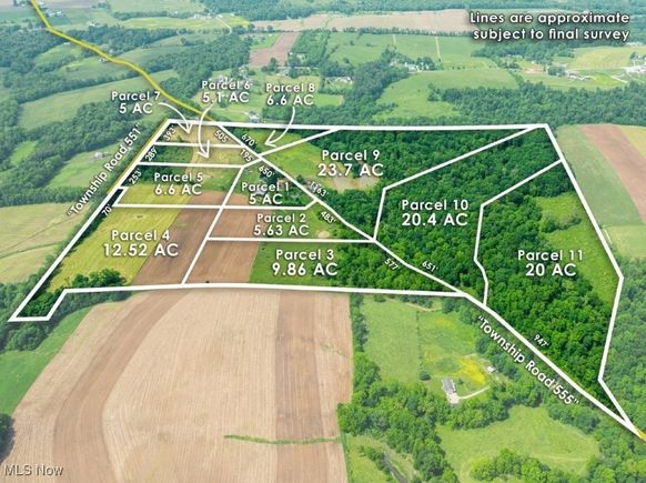 6991 Township Road 555 Holmesville, OH Land Pending - Photo 1 of 2. Opens carousel modal